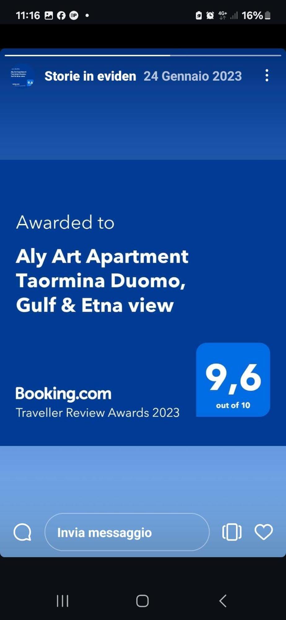 Aly Art Apartment Taormina Duomo, Gulf&Etna view Exterior foto